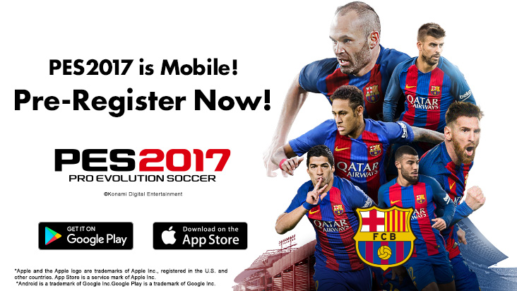 PES 2017 Mobile chega grátis aos celulares Android e iPhone